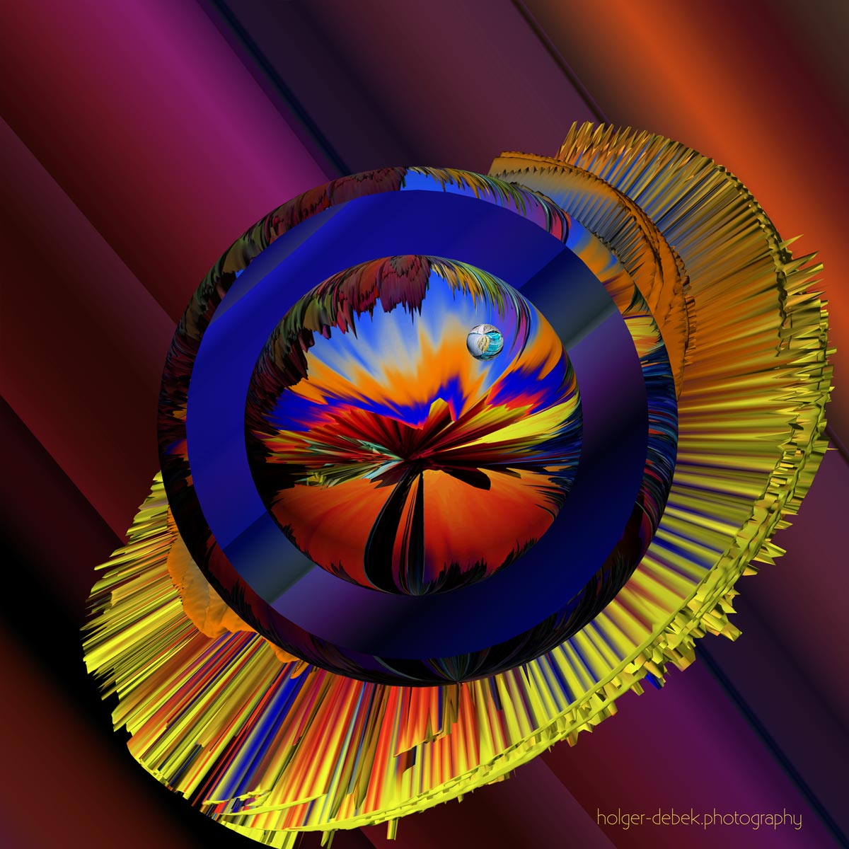 Around a circle